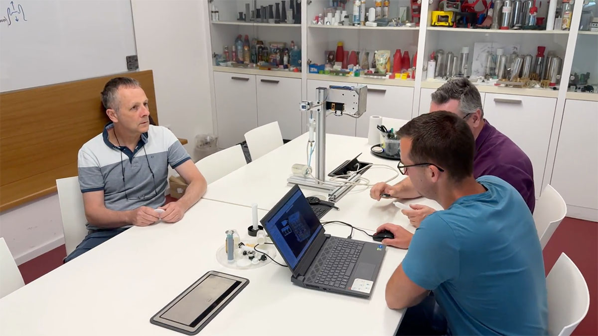 Part of Mikropakk’s R&D team